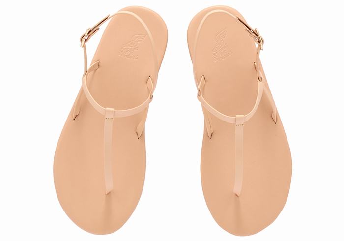 Sandale Cu Curea Din Spate Ancient Greek Sandals Lito Flip Flop Dama Bej | LPX5987BI