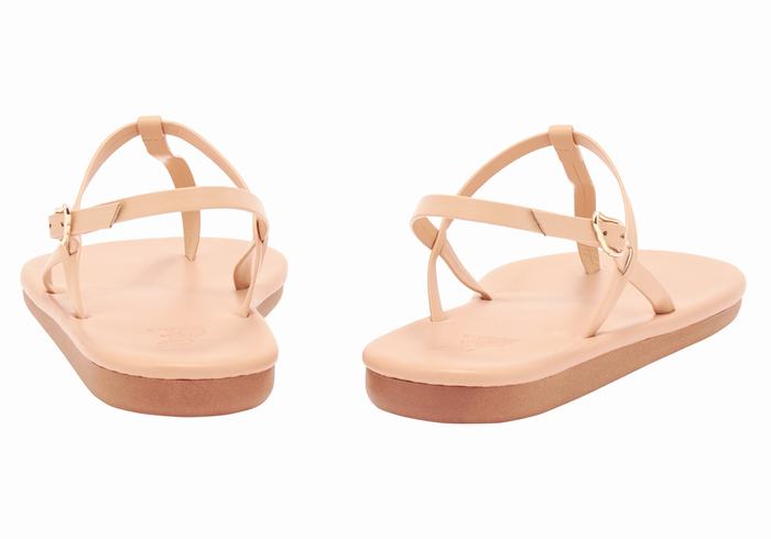Sandale Cu Curea Din Spate Ancient Greek Sandals Lito Flip Flop Dama Bej | LPX5987BI